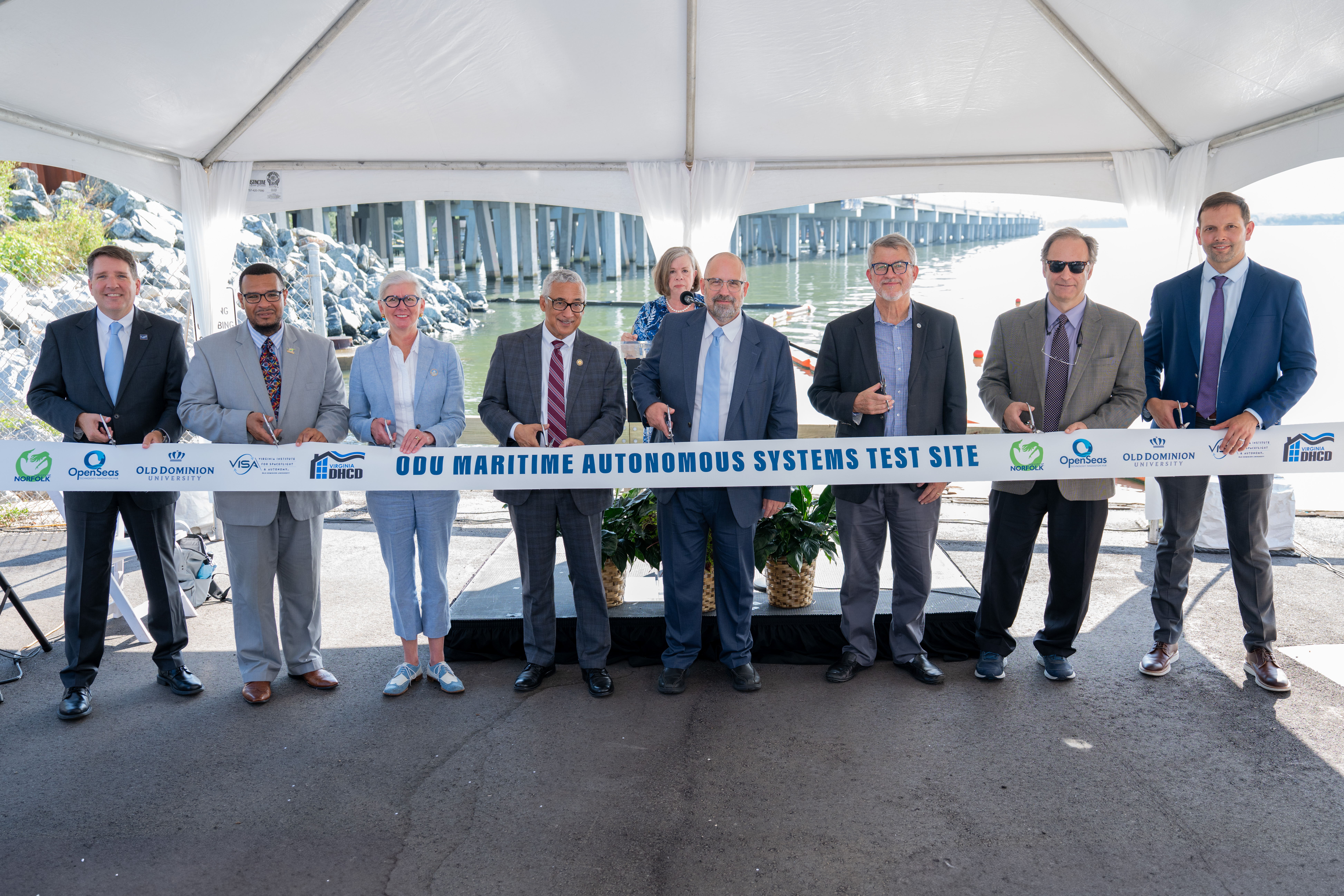 ODU MASTS – Ribbon Cutting at Willoughby Spit 049